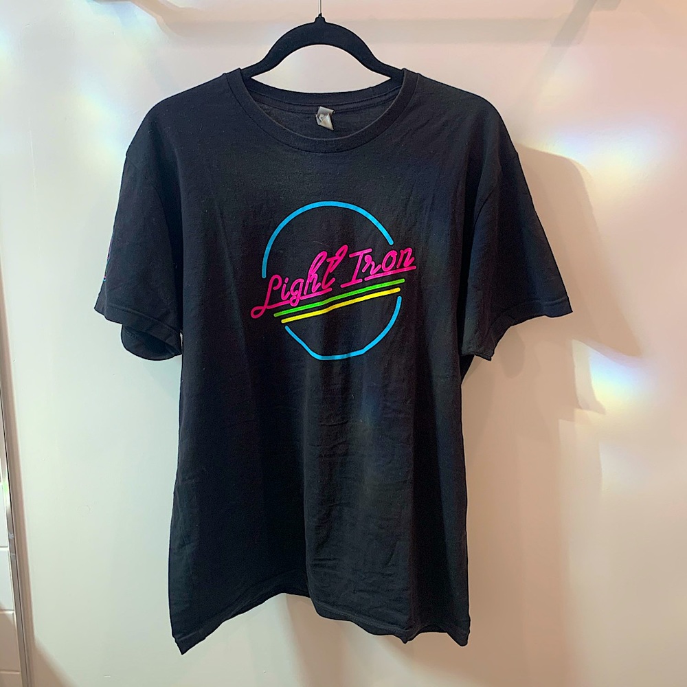 Next level Apparel Light Iron (pv) Black Shirt